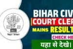 Bihar Civil Court Clerk Result