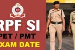 RPF SI Result 2025