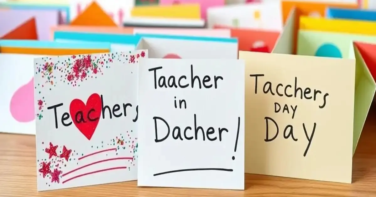 Teacher's Day Card