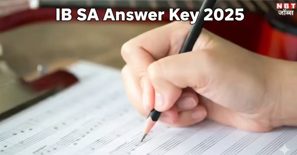 IB SA Answer Key 2025