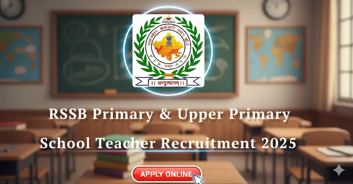 RSSB Teacher Recruitment 2025