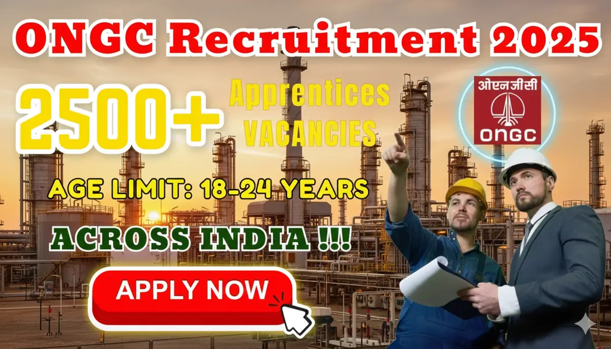 ONGC Apprentice Recruitment 2025