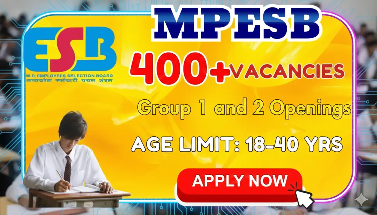 MPESB Recruitment 2026