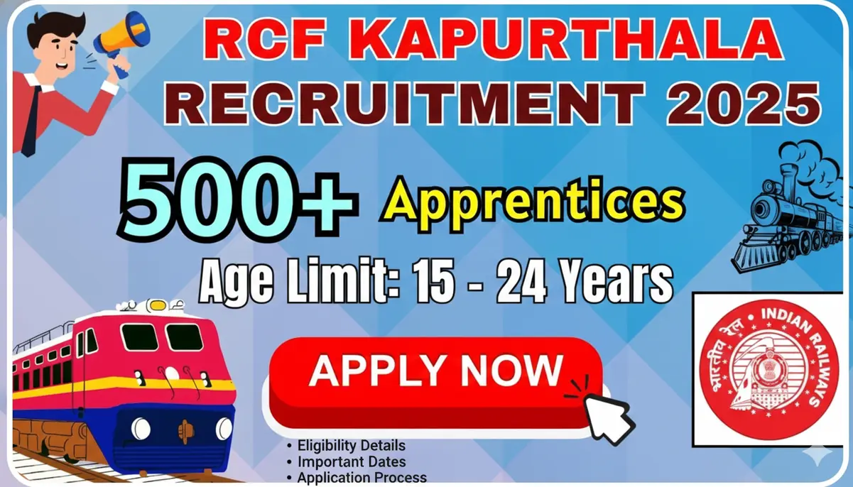 RCF Apprentice Recruitment 2025