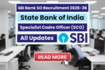 SBI SO Recruitment 2025