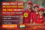 India Post GDS Online Form 2026